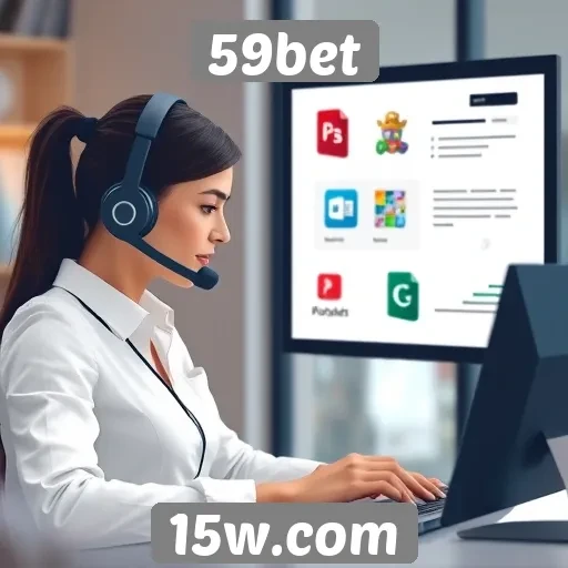 Como funciona o suporte ao cliente no 59bet
