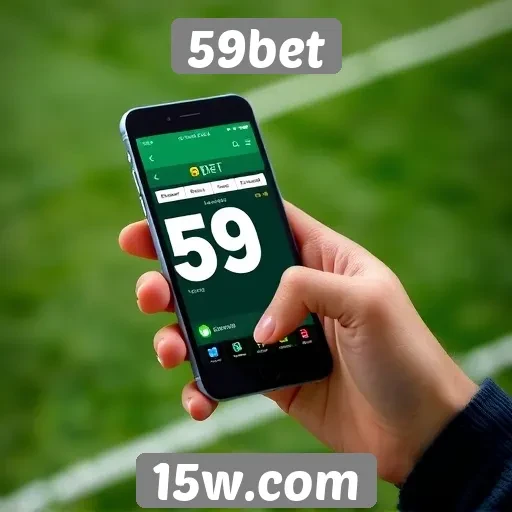 Experiência do usuário em dispositivos móveis no 59bet